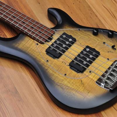 Sterling by Music Man Stingray 35HH - Natural Burl Satin image 5