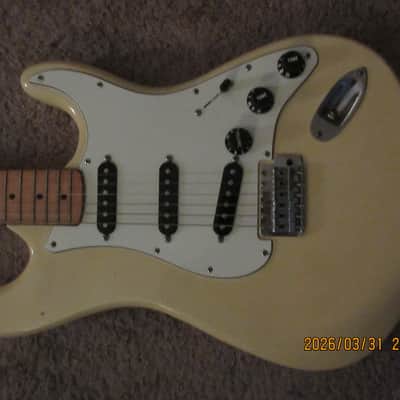 Lotus Stratocaster 1980's - Butter Yellow image 3