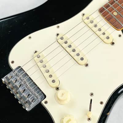 Fender Stratocaster Hardtail 1973 - Black image 7
