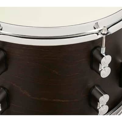 PDP Concept Dry Maple Snare 12"x8" Satin Walnut Stain - Snare Drum image 4