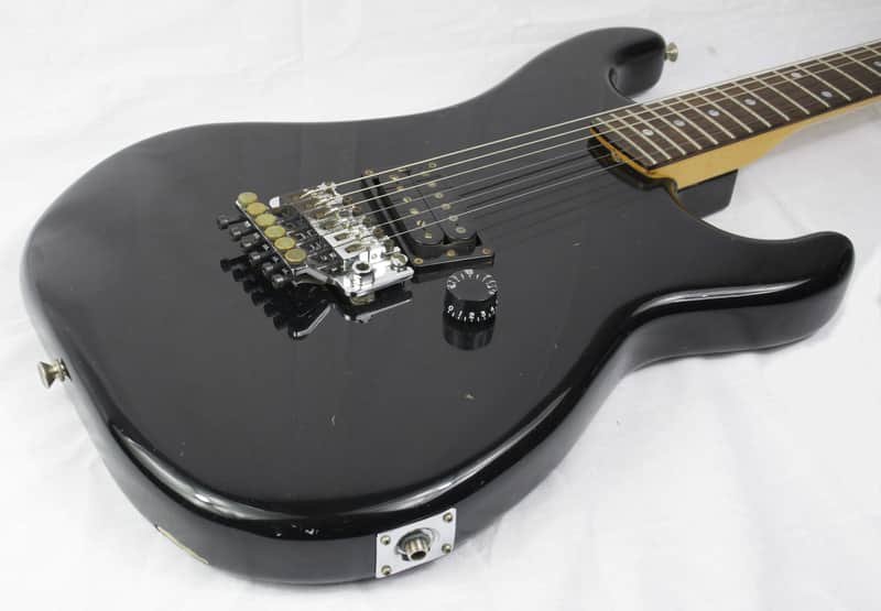 Kramer Focus 1000 1985 Black Original Floyd Rose | Reverb