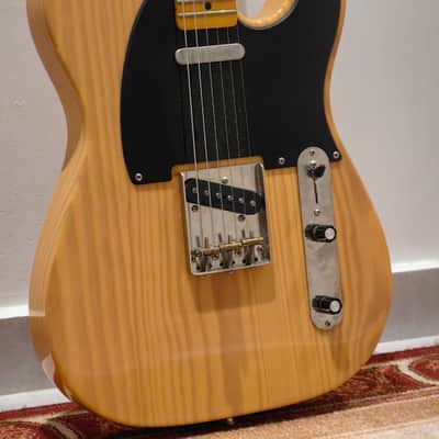 Upgraded Squier Classic Vibe '50s Telecaster 2011 Pine body w/ Raw Vintage RV-TE Pickups & Custom 5-Way Switch image 8