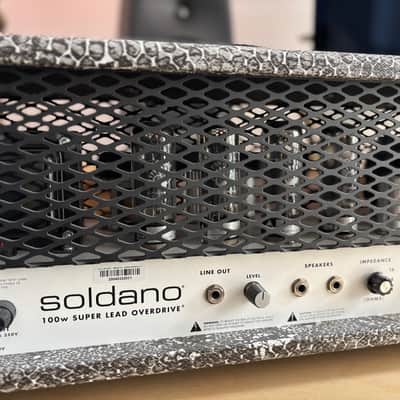Soldano SLO100 Guitar Amp Head Snakeskin image 7