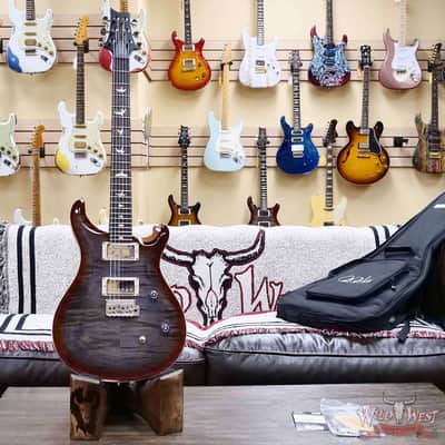 2024 Paul Reed Smith PRS Wild West Guitars Special Run CE 24 Painted Black Neck 57/08 Covered Pickups Faded Grey Black Cherry Burst 7.60 LBS image 5