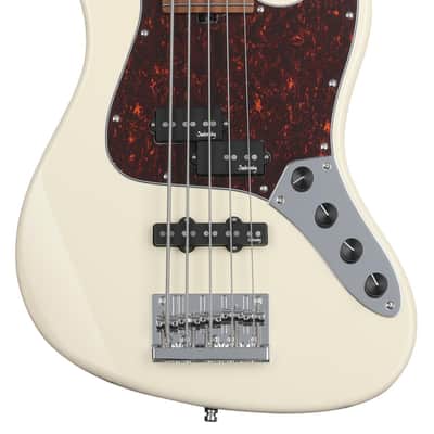 Sadowsky MetroExpress 21-fret Hybrid PJ 5-string Bass - Olympic White image 1