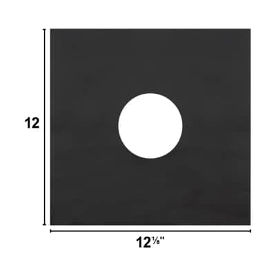 (100) 12" PREMIUM 29# BLACK Paper Vinyl LP Record Album Inner Sleeves ARCHIVAL image 5