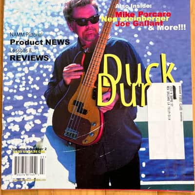 Bass Frontiers Magazine Vol.7 No.2 2000 Duck Dunn, Ned Steinberger, Mike Porcaro image 1