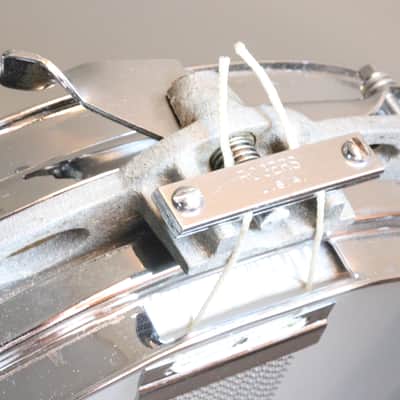 RARE Rogers Satellite Piccolo Snare Drum, Grey Cast Shell, Original Wires, 1970s -ALMOST LIKE NEW  / INSPECTED & TESTED image 19