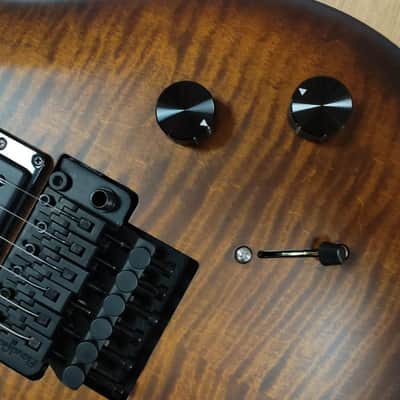 PRS Dustie Waring Signature CE 24 Floyd 2020 - Present - Burnt Amber Smokeburst image 3