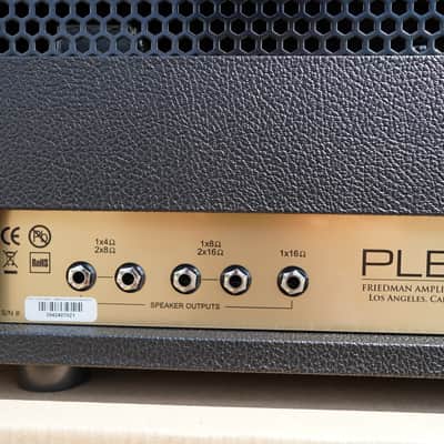 Friedman Plex Black Tolex 50-Watt Tube Head image 6