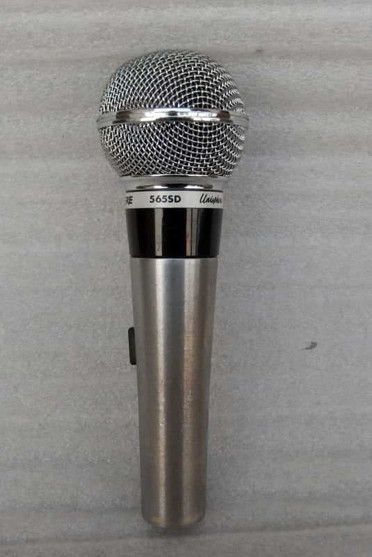 Vintage Shure 565SD Unisphere Cardioid Dynamic Vocal Microphone