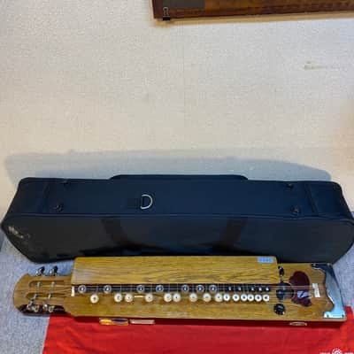 Taisho Goto - Nagoya harp.  Keyed lap steel like Japanese instrument with soft image 1