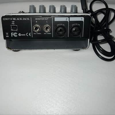 Mackie Onyx Blackjack USB Audio Interface 2010 - 2018 - Black image 2