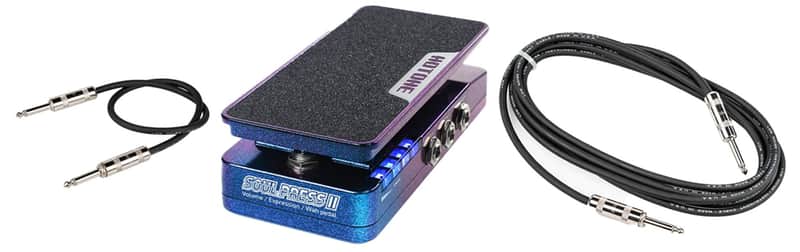 Hotone SP-20-K Bundle with Soul Press II Wah Pedal and 2x TS Patch Cables image 1