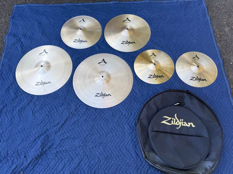 Zildjian A Series Cymbal Pack 16/18/20/21/14 + Carry Bag image 1