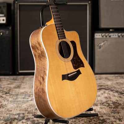 Taylor 210ce Dreadnought Acoustic/Electric Guitar with Gig Bag - Factory Demo image 16