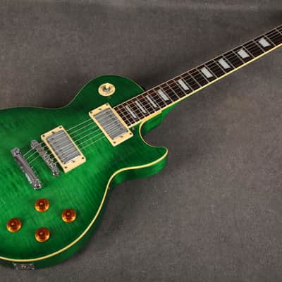 Epiphone Limited Edition Les Paul Standard - MIK - Translucent Green - 2nd Hand image 10