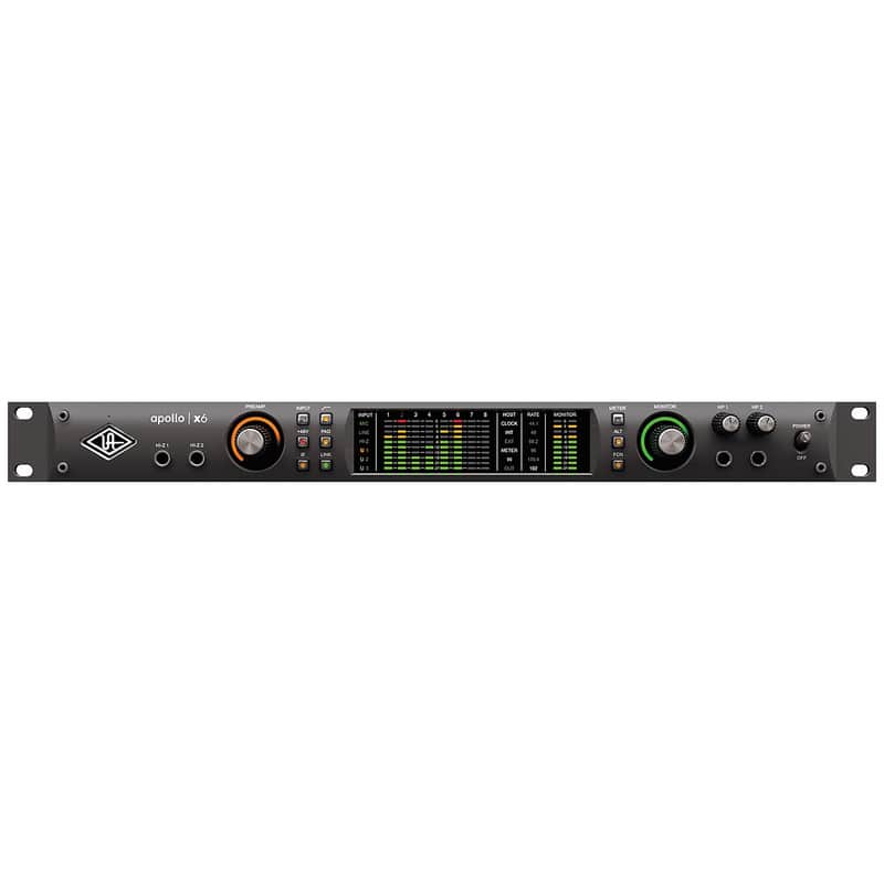 Universal Audio Apollo x6 Heritage Edition Thunderbolt 3 Audio Interface image 1