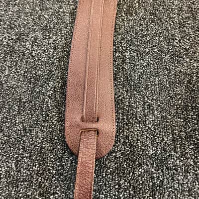 Ace Combinaton Leather guitar strap 1970’s - Burgundy in original box image 1