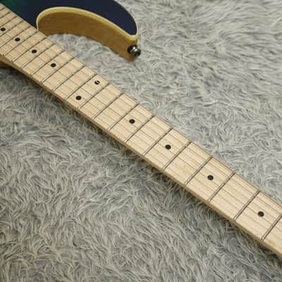 Near Mint 2023 made Ibanez RG370AHMZ-BMT Blue Moon Burst Finish w/Original Case image 3