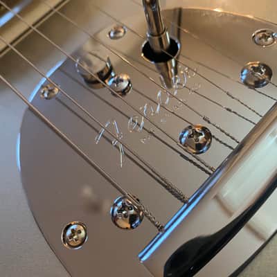 Fender Japan Limited Edition FSR Hybrid II Jazzmaster Inca Silver USA Pickups, Alder Body Rosewood Board MIJ image 9