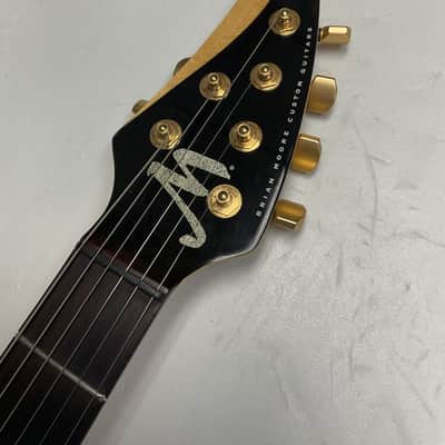 Brian Moore C-55P 1997 Namm Show - Striped Ebony image 5