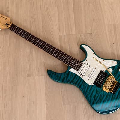 1998 Yamaha Pacifica 721JH Quilt Top HSH Superstrat Electric | Reverb