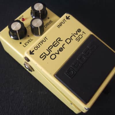 Boss SD-1 Super Overdrive 1981 - 1988 Made In Japan | Reverb