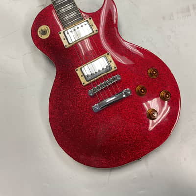 Epiphone Les Paul Standard Limited Edition 2000 Red Sparkle Flake image 3
