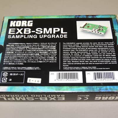 Korg EXB-SMPL Sampling Upgrade for Triton LE & TR, | Reverb