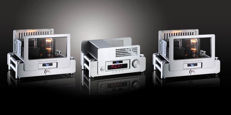 Yaqin Yaqin MS-845 Preamplifier and Mono Blocks Combo,Output Power 25w,Tubes 12AX7/12AU7/845, with Remote Control, AC115 or AC230 Switchable 2025 - silver image 1
