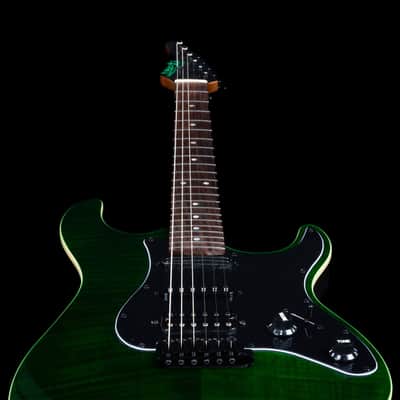 Jet JS-450 TGR R 450 Series Basswood Flamed Maple Top Canadian Roasted Maple Neck 6-String Electric Guitar image 7