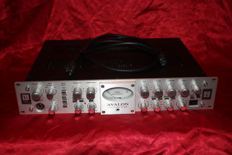 Avalon VT-737sp Tube Channel Strip 2010s - Silver image 1