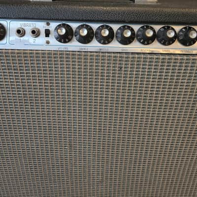 Fender Super Reverb 2-Channel 40-Watt 4x10" Guitar Combo 1970 - 1977 - Silverface image 3