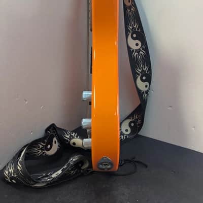 Mitchell MB100OR Short-Scale Solidbody Electric Guitar - Orange image 6