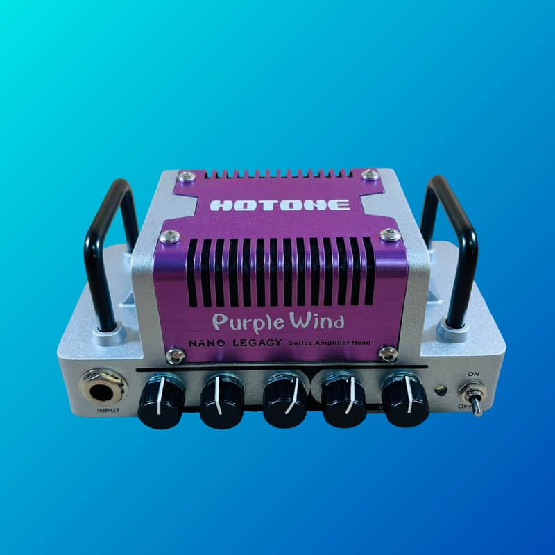 Hotone Nano Legacy Purple Wind Guitar Amplifier Head Bild 1