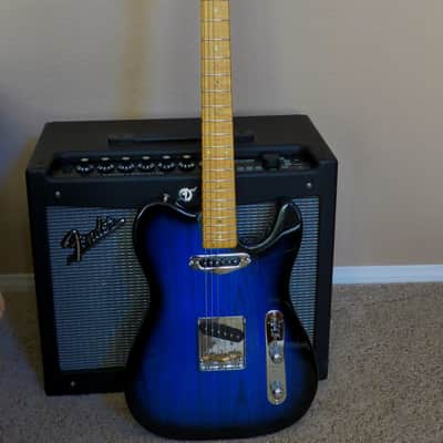 Partscaster T-Style 2013 Blueburst image 4