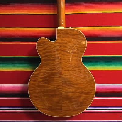 Gretsch G6120TGQM-56 Limited Edition Quilt Classic Chet Atkins 2023 - Roundup Orange Stain image 6