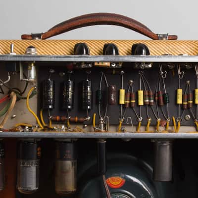 Fender  Deluxe Model 5C3 Tube Amplifier (1954), ser. #2071. image 6