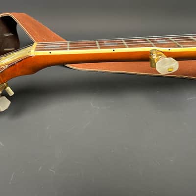Ventura 5-String Resonator Banjo MIJ Japan c. 1970s w/ Hard Case image 17