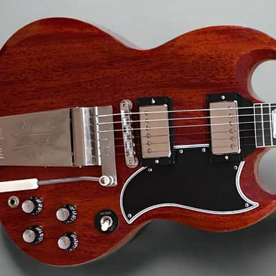 Gibson Custom Shop 1964 SG Standard Reissue w/Maestro Vibrola - Cherry Red image 1