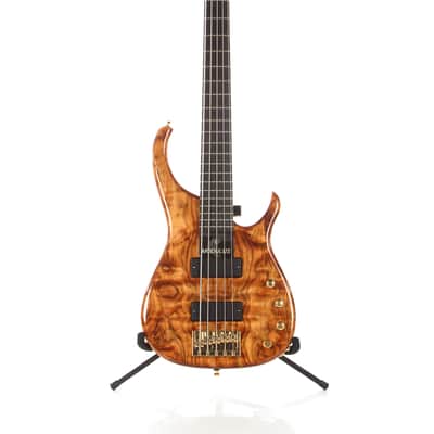 2004 Modulus Quantum Q 5 String Bass Chechen Top image 3