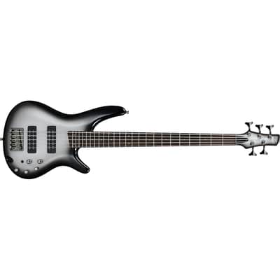 Ibanez SR305EMSS SR 5 String Bass - Metallic Silver Sunburst image 6