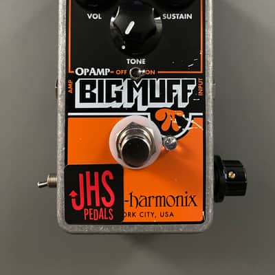 JHS Electro-Harmonix Op Amp Big Muff Pi Reissue with 