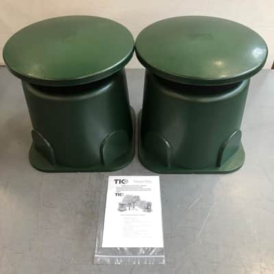 Pair TIC GS3 8" Outdoor Weather Resistant Omnidirectional In-Ground Speakers image 2