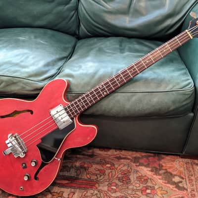 1966 Gibson EB-2C Refinished with Left Hand Nut image 3