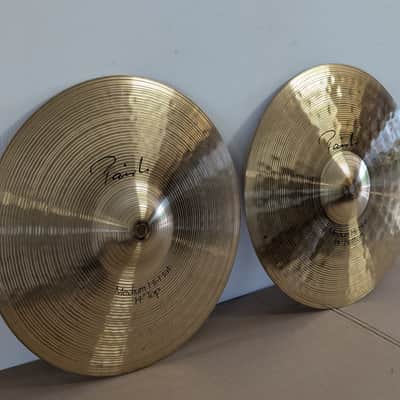 Paiste 14" Signature Medium Hi-Hat Cymbals (Pair) 1989 - Present - Traditional image 2
