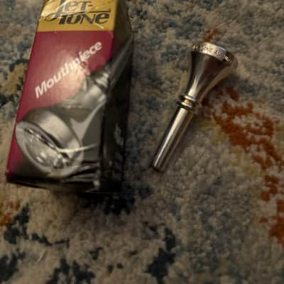 Jet Tone Al Hirt (Model D) Bb cornet mouthpiece (Silver plated) image 5