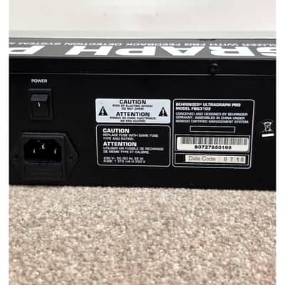 Behringer FBQ3102 Ultragraph Pro - Rack Effects - Excellent image 10