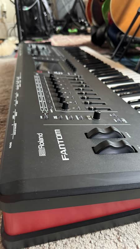 Roland Fantom 6 EX 61-Key Workstation Keyboard 2024 - Present - Black image 1